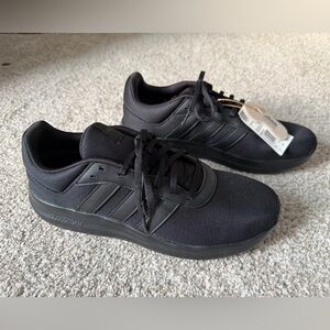 NWT adidas Lite Racer 4.0 Mens Black Sneaker Tennis Shoe Sz 10